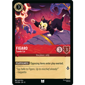 Figaro - Tuxedo Cat 133/204 Disney Lorcana TCG Reign of Jafar