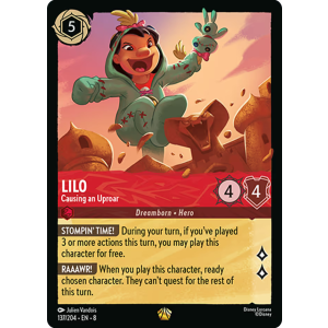 Legendary Lilo - Causing an Uproar 137/204 Disney Lorcana TCG Reign of Jafar
