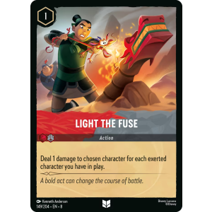 Light The Fuse 149/204 Disney Lorcana TCG Reign of Jafar