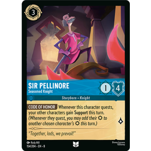 Sir Pellinore - Seasoned Knight 154/204 Disney Lorcana TCG Reign of Jafar