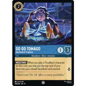 Go Go Tomago - Mechanical Engineer 159/204 Disney Lorcana TCG Reign of Jafar