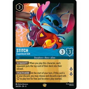 Legendary Stitch - Experiment 626 166/204 Disney Lorcana TCG Reign of Jafar
