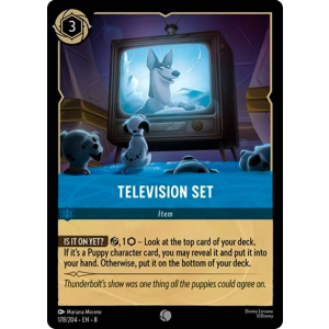 Television Set 178/204 Disney Lorcana TCG Reign of Jafar