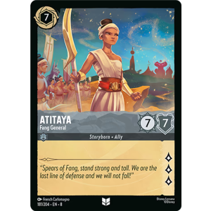 Atitaya - Fang General 181/204 Disney Lorcana TCG Reign of Jafar