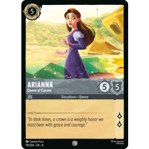 Arianna - Queen of Corona 191/204 Disney Lorcana TCG Reign of Jafar