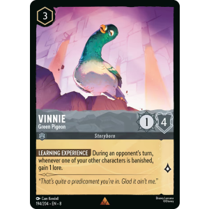 Vinnie - Green Pigeon 194/204 Disney Lorcana TCG Reign of Jafar