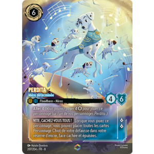 Enchanted Perdita - Determined Mother 207/204 Disney Lorcana TCG Reign of Jafar