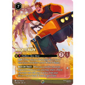 Enchanted Wreck-It Ralph - Big Lug 206/204 Disney Lorcana TCG Reign of Jafar