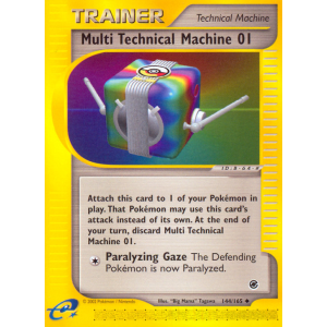 Multi Technical Machine 01 144/165 Pokemon TCG E-Card Expedition Base Set