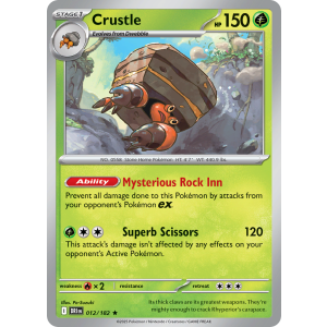 Crustle 12/182 Pokemon TCG Scarlet & Violet Destined Rivals