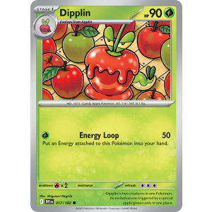 Dipplin 17/182 Pokemon TCG Scarlet & Violet Destined Rivals