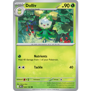 Dolliv 22/182 Pokemon TCG Scarlet & Violet Destined Rivals