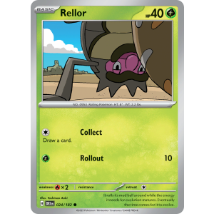 Rellor 24/182 Pokemon TCG Scarlet & Violet Destined Rivals