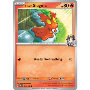 Ethan's Slugma 35/182 Pokemon TCG Scarlet & Violet Destined Rivals
