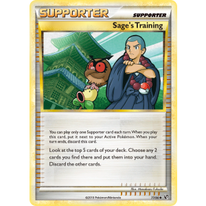 Sage's Training 77/90 Pokemon TCG HeartGold & SoulSilver HSUndaunted