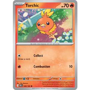 Torchic 40/182 Pokemon TCG Scarlet & Violet Destined Rivals