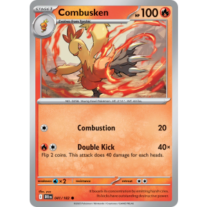 Combusken 41/182 Pokemon TCG Scarlet & Violet Destined Rivals