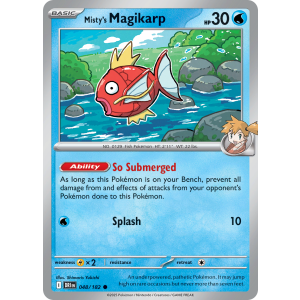 Misty's Magikarp 48/182 Pokemon TCG Scarlet & Violet Destined Rivals