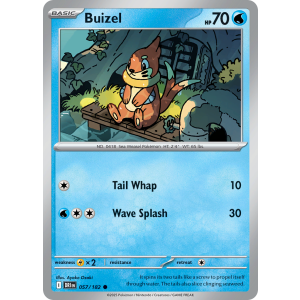 Buizel 57/182 Pokemon TCG Scarlet & Violet Destined Rivals