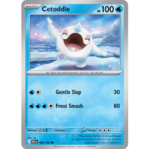 Cetoddle 64/182 Pokemon TCG Scarlet & Violet Destined Rivals
