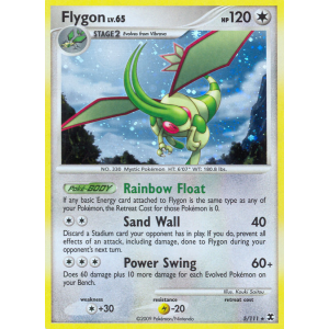 Rare Holo Flygon 5/111 Pokemon TCG Platinum Rising Rivals