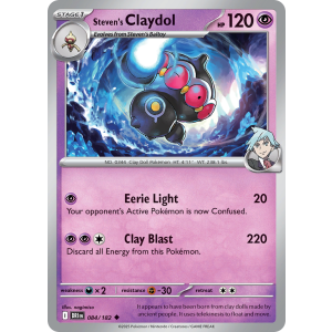 Steven's Claydol 84/182 Pokemon TCG Scarlet & Violet Destined Rivals