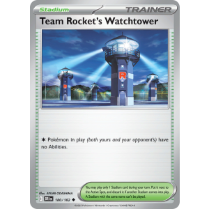 Team Rocket's Watchtower 180/182 Pokemon TCG Scarlet & Violet Destined Rivals