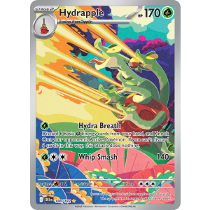 Illustration Rare Hydrapple 188/182 Pokemon TCG Scarlet & Violet Destined Rivals