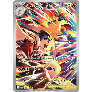 Illustration Rare Ethan's Typhlosion 190/182 Pokemon TCG Scarlet & Violet Destined Rivals