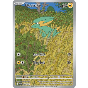 Illustration Rare Electrike 196/182 Pokemon TCG Scarlet & Violet Destined Rivals