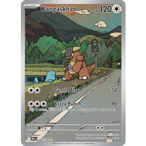 Illustration Rare Kangaskhan 204/182 Pokemon TCG Scarlet & Violet Destined Rivals
