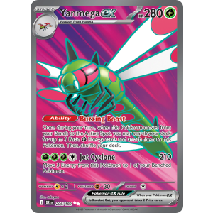 Ultra Rare Yanmega ex 206/182 Pokemon TCG Scarlet & Violet Destined Rivals