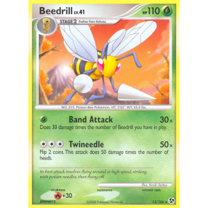 Beedrill 13/106 Pokemon TCG Diamond & Pearl Great Encounters