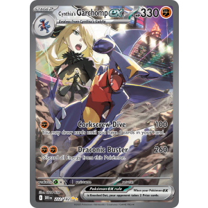 Special Illustration Rare Cynthia's Garchomp ex 232/182 Pokemon TCG Scarlet & Violet Destined Rivals