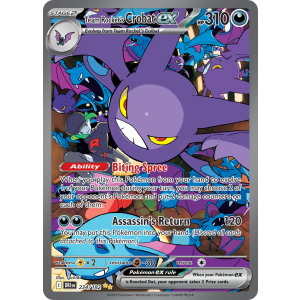 Special Illustration Rare Team Rocket's Crobat ex 234/182 Pokemon TCG Scarlet & Violet Destined Rivals