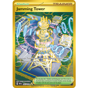 Hyper Rare Jamming Tower 243/182 Pokemon TCG Scarlet & Violet Destined Rivals