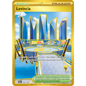 Hyper Rare Levincia 244/182 Pokemon TCG Scarlet & Violet Destined Rivals