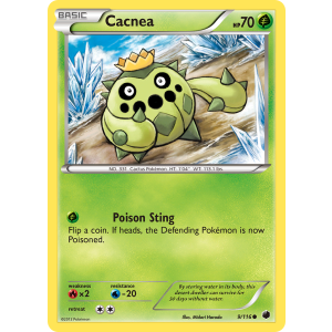 Cacnea 9/116 Pokemon TCG Black & White Plasma Freeze