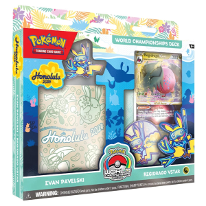 Pokemon 2024 World Championship Deck Evan Pavelski Regidrago VSTAR