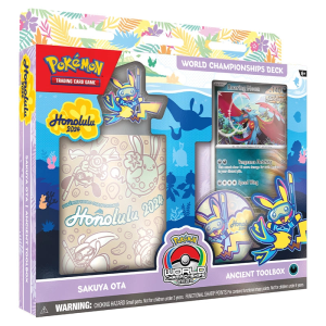 Pokemon 2024 World Championship Deck Sakuya Ota Ancient Toolbox