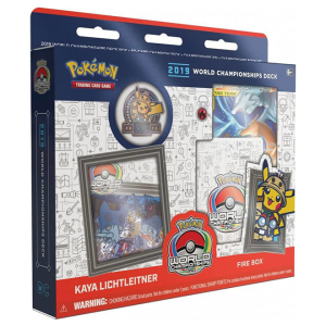 Pokémon 2019 World Championship Deck Kaya Licktleitner Fire Box