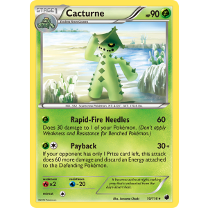 Cacturne 10/116 Pokemon TCG Black & White Plasma Freeze