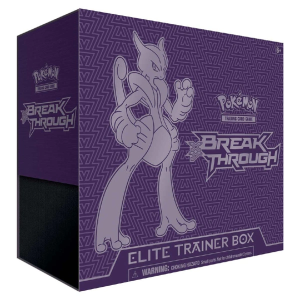 Pokémon TCG XY BREAKthrough Mewtwo X Elite Trainer Box
