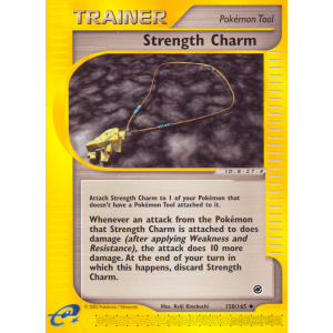 Strength Charm 150/165 Pokemon TCG E-Card Expedition Base Set