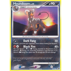 Houndoom 18/106 Pokemon TCG Diamond & Pearl Great Encounters