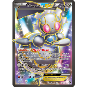 Rare Ultra Magearna-EX 110/114 Pokemon TCG XY Steam Siege