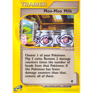 Moo-Moo Milk 155/165 Pokemon TCG E-Card Expedition Base Set