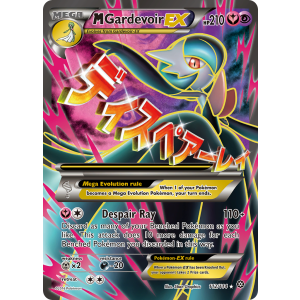 Rare Ultra M Gardevoir-EX 112/114 Pokemon TCG XY Steam Siege