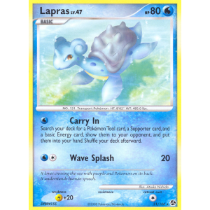 Lapras 21/106 Pokemon TCG Diamond & Pearl Great Encounters