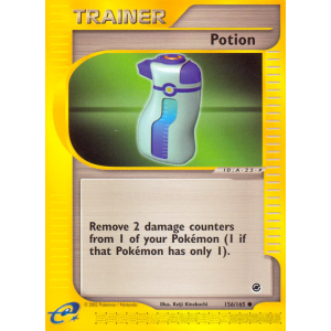 Potion 156/165 Pokemon TCG E-Card Expedition Base Set